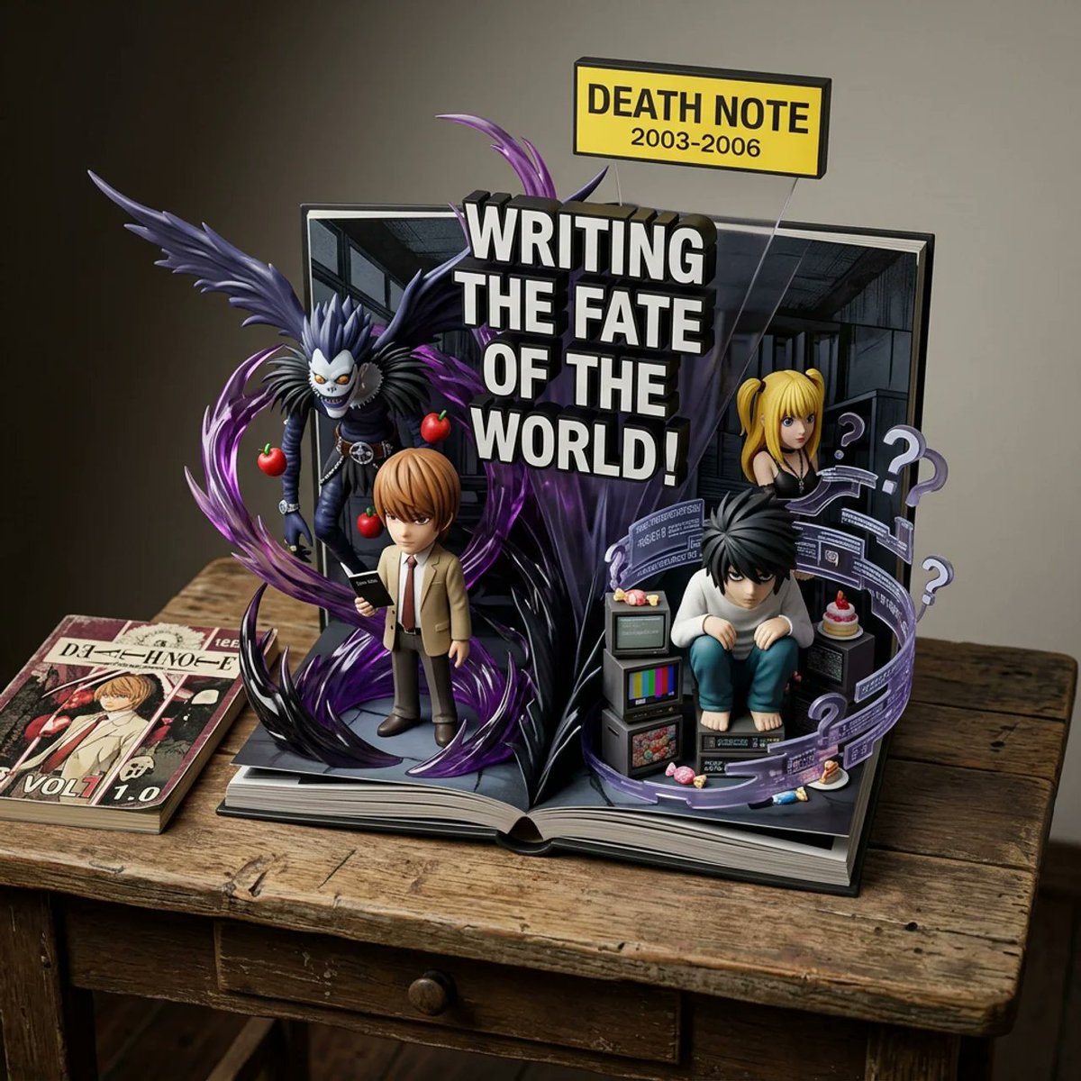 Comic / Storyboard - Weighted Prompt for 3D Pop-Up Comic Diorama