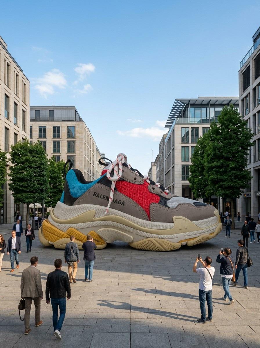 Product Marketing - Giant Product Art Installation Prompt for Nano Banana Pro
