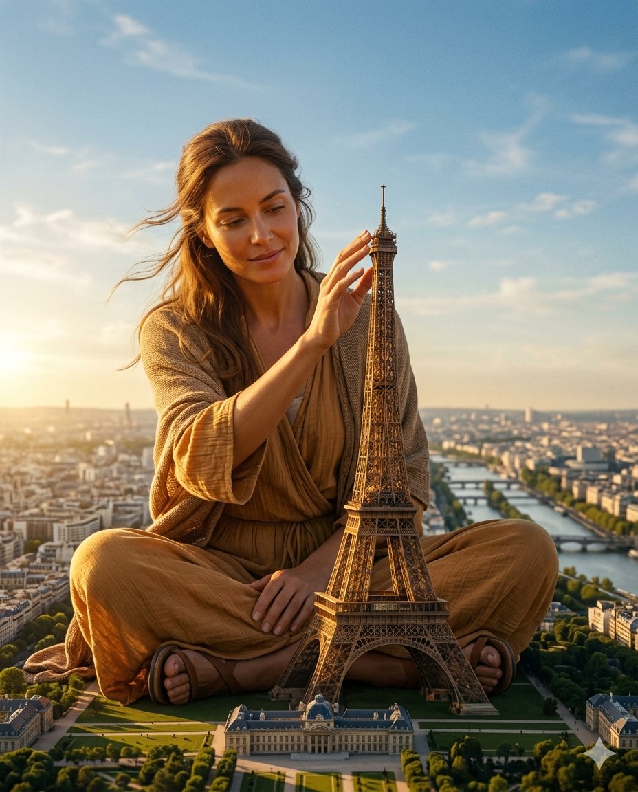 Product Marketing - Titanic Woman in Paris Prompt
