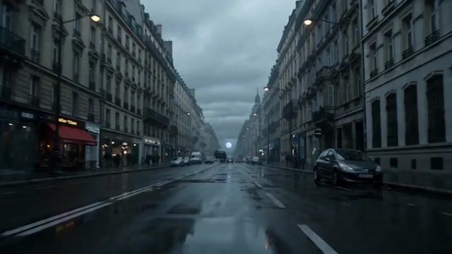 Glowing Portal in Paris Prompt