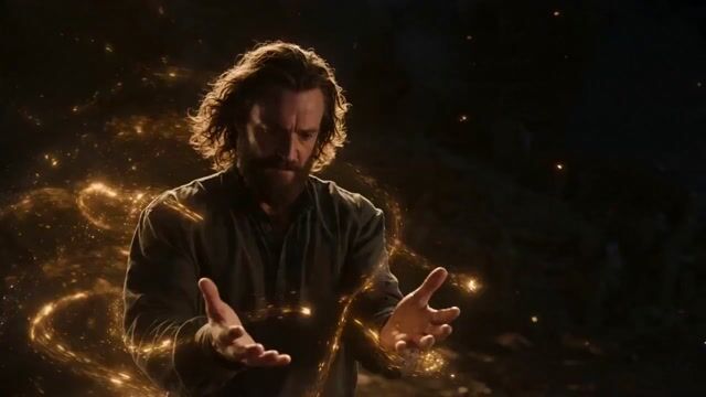 Two-Scene Narrative of Elemental Magic and Fire Dance