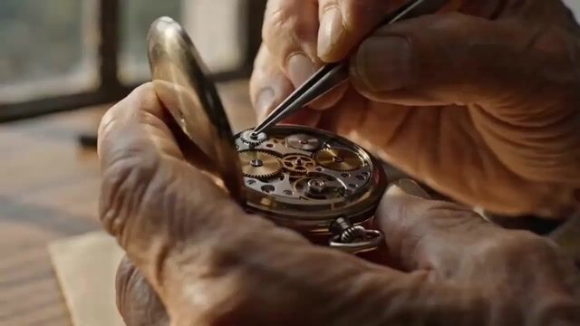 Watchmaker Close-up Orbit Prompt